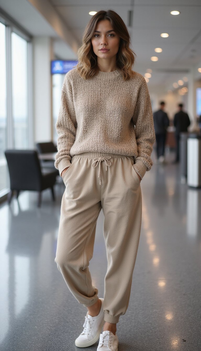 Look Confort Chic Pour Vol Long