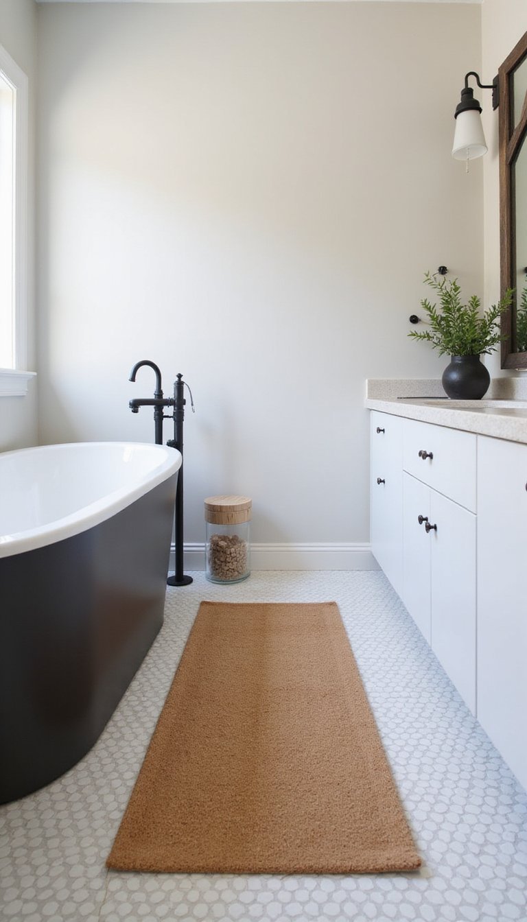 Wine Cork Bath Mat For Spa-Like Texture