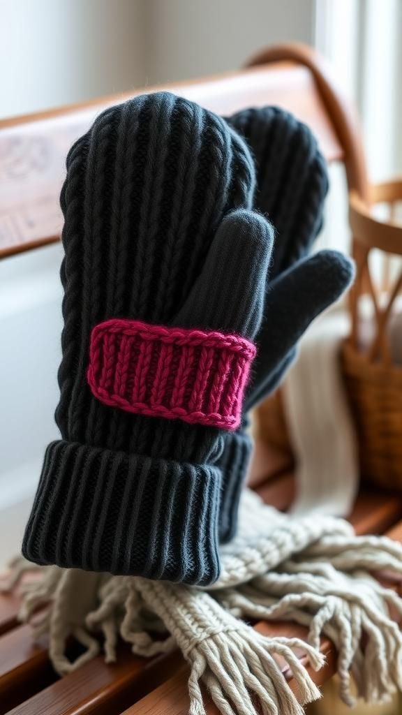 Cozy Pocket Mittens For Hand Warmers