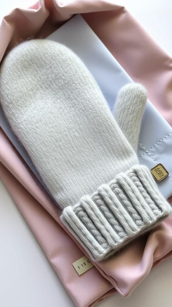Luxe Lined Cashmere Sweater Mitten Upgrade