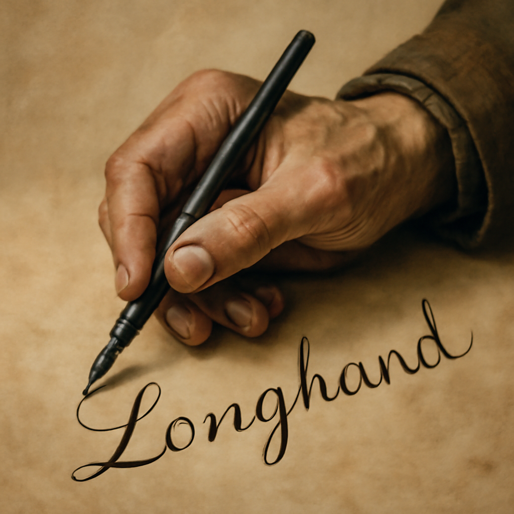 Longhand illustration