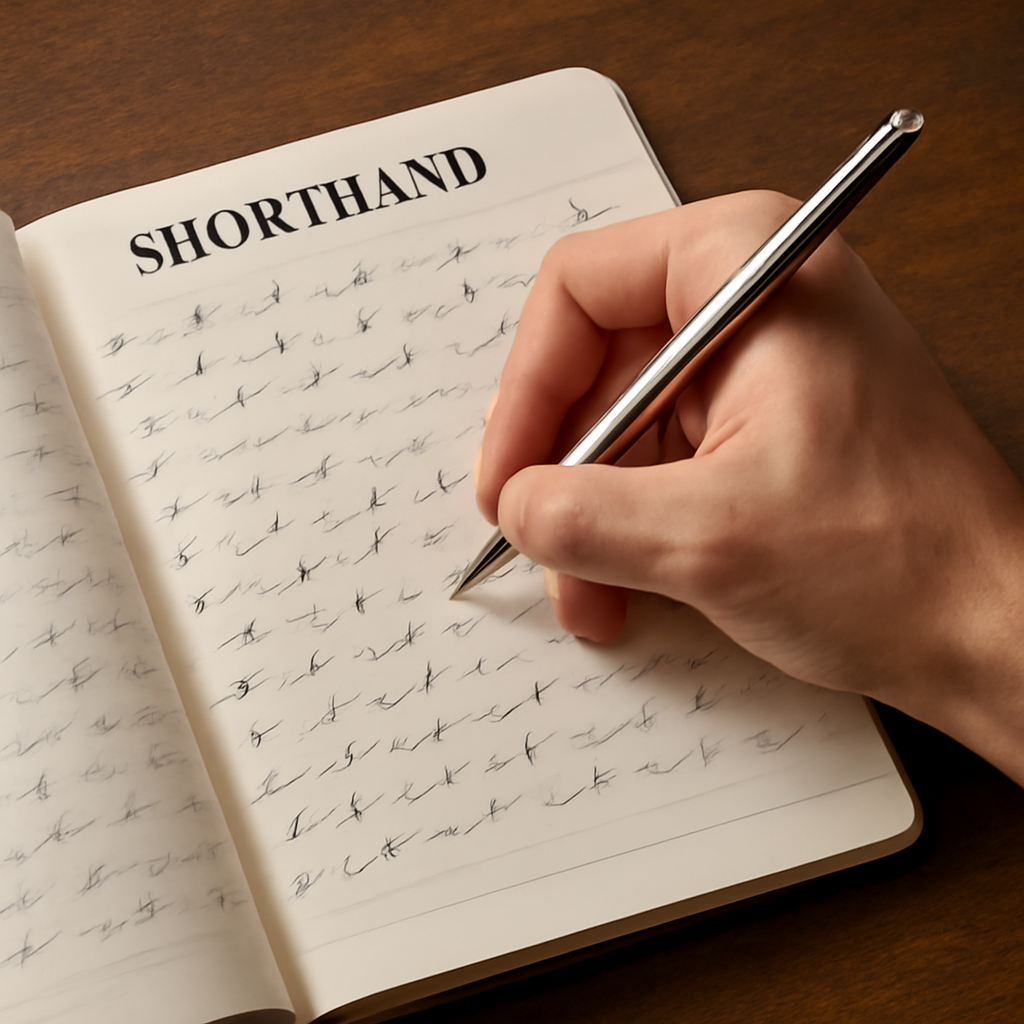 Shorthand illustration