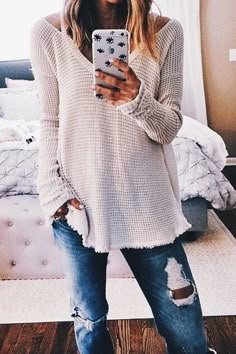 conjunto de cárdigan blanco