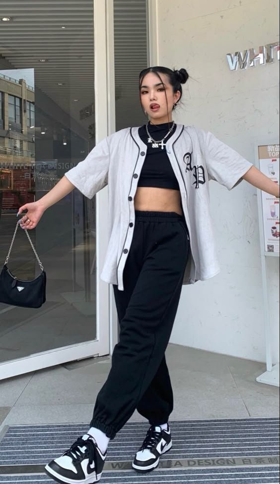 Traje para o dia do jogo de hip-hop