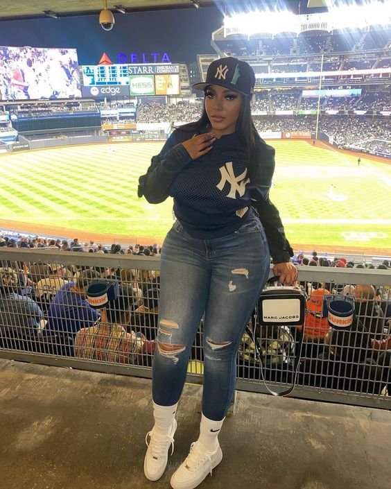 Traje inspirado nos Yankees