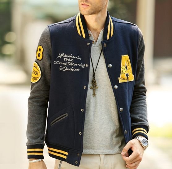 traje de chaqueta de aviador
