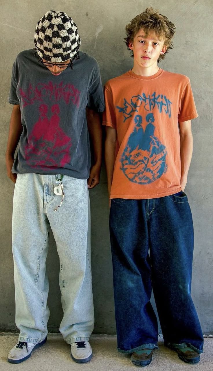 Página de pins - looks streetwear dos anos 2000