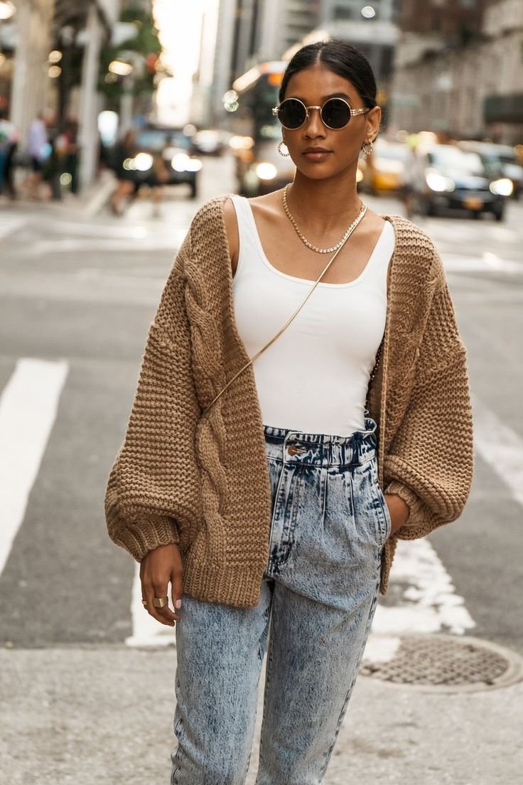 20 looks com cardigan que você vai querer usar no outono - look com cardigan curto