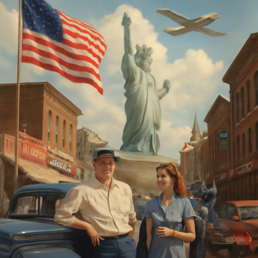 American Culture illustration