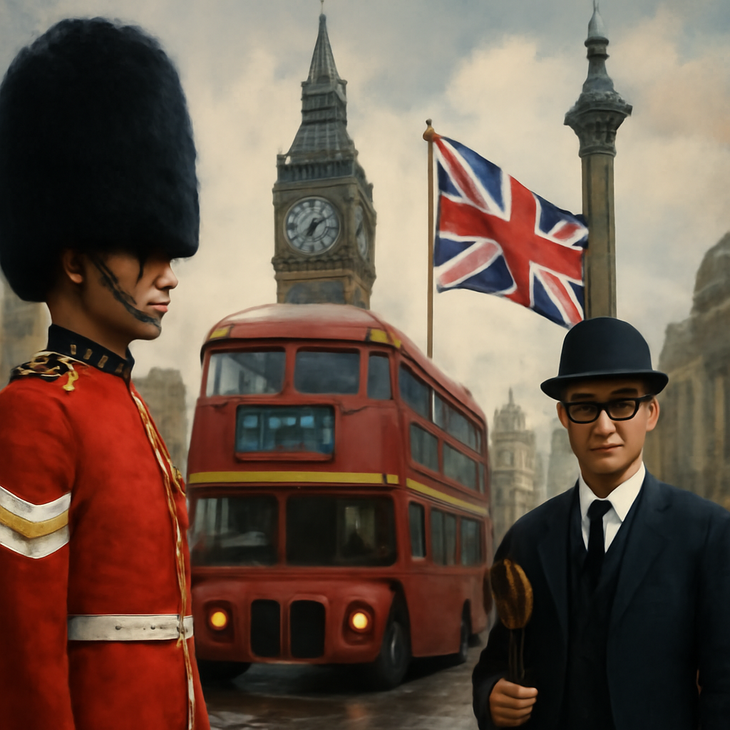 British Culture illustration