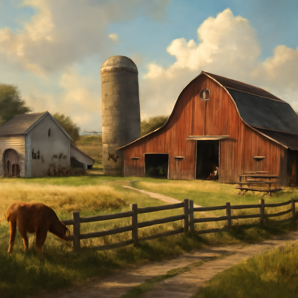 Farm illustration