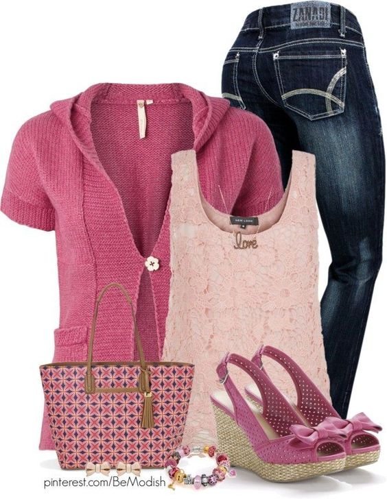 Moda de luxo e designers independentes | SSENSE Moda de luxo e designers independentes | SSENSE - conjunto cardigan rosa