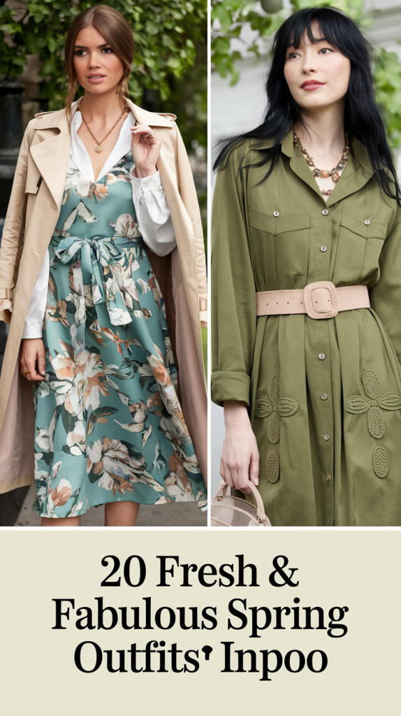 Inspiração para looks de primavera 2025: 20 ideias da moda para a estação