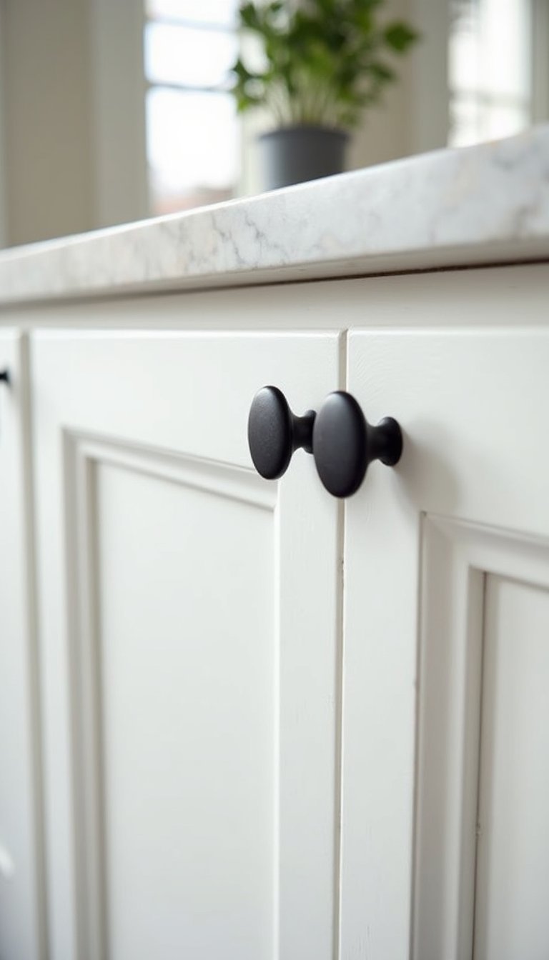Swap cabinet hardware for instant refresh