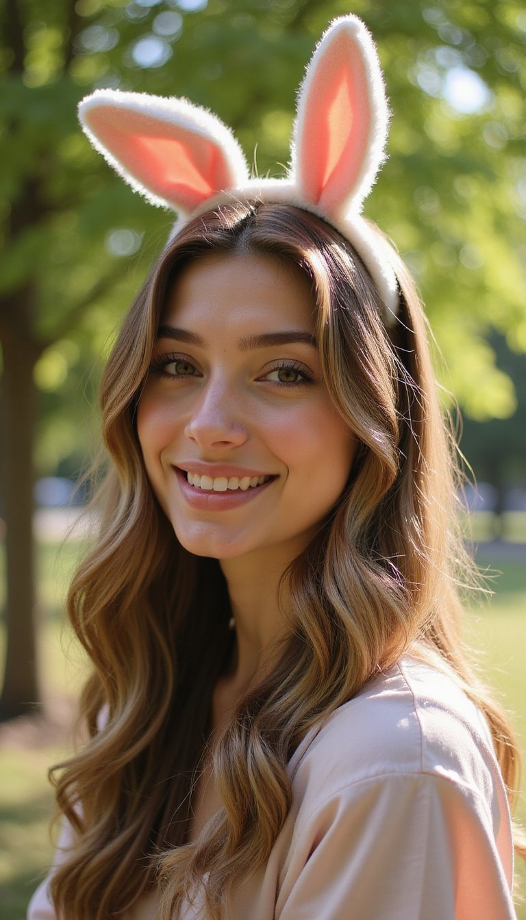 Soft Waves With Bunny Ear Clips Trend