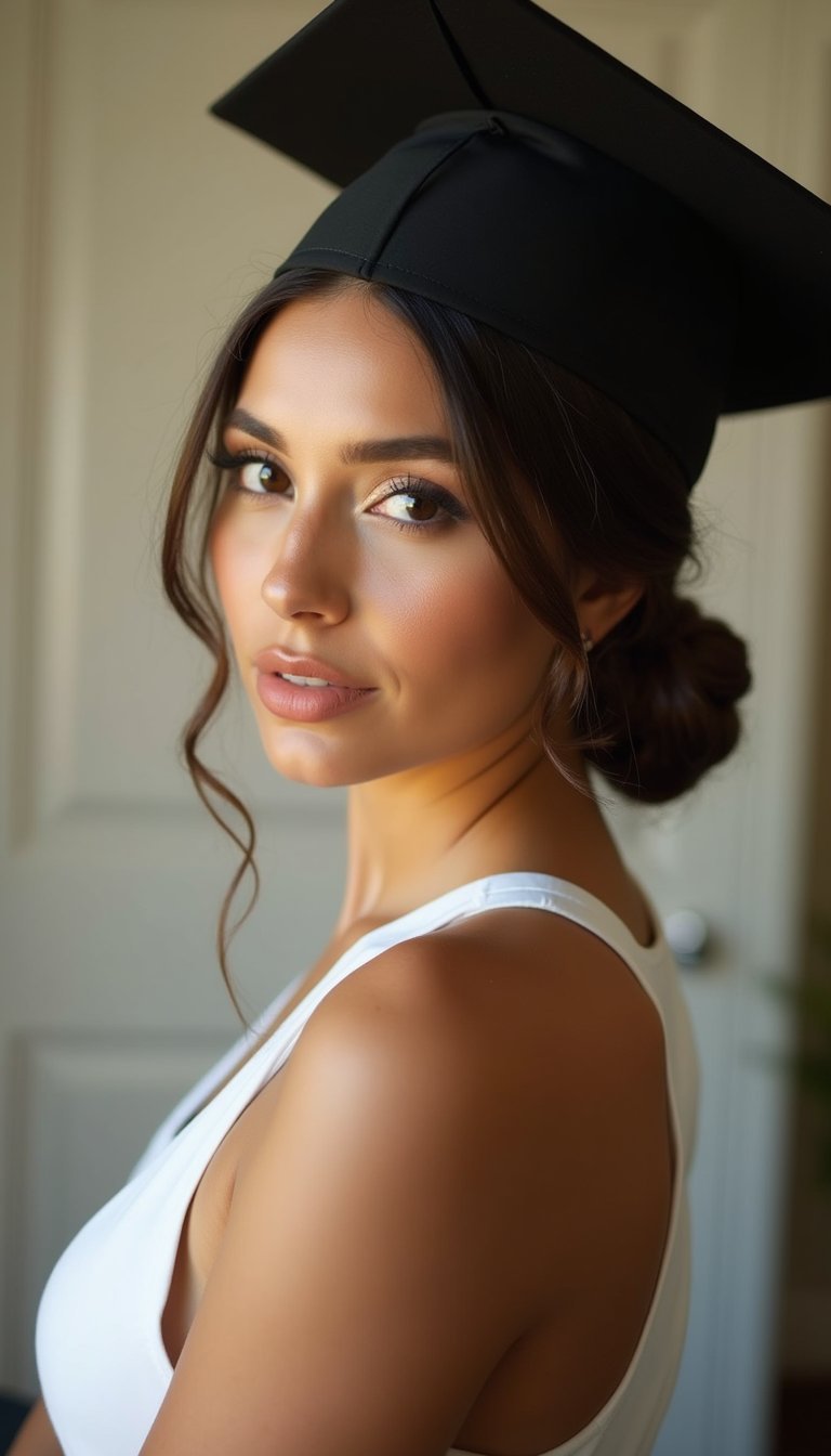 Low Chignon With Soft Face-Framing Pieces