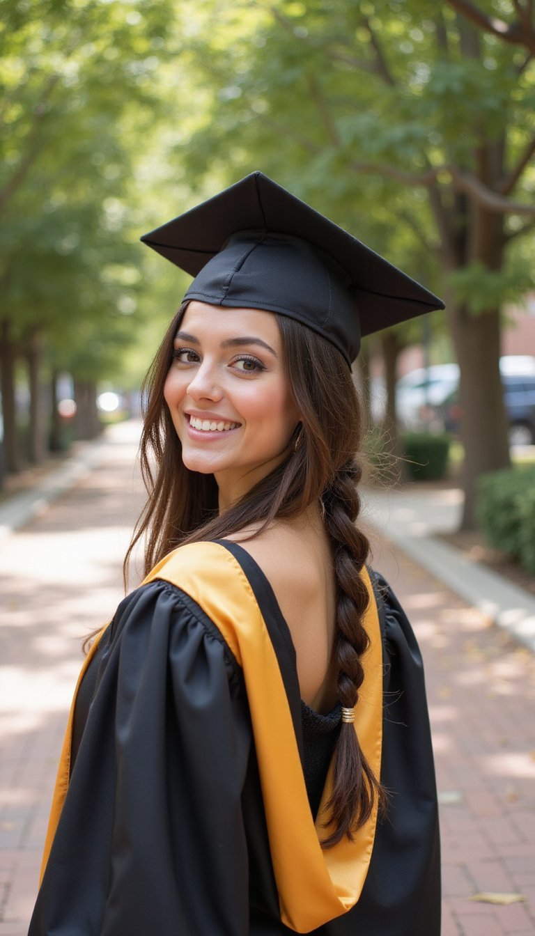 Low Waterfall Braid That Feels Effortlessly Chic