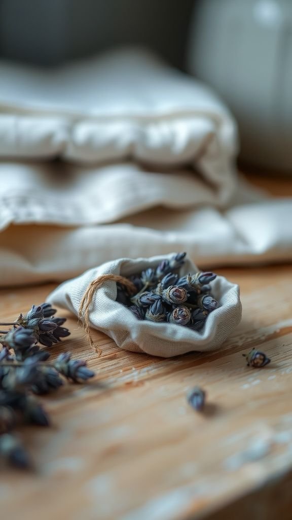 DIY lavender sachets for drawers and pillows