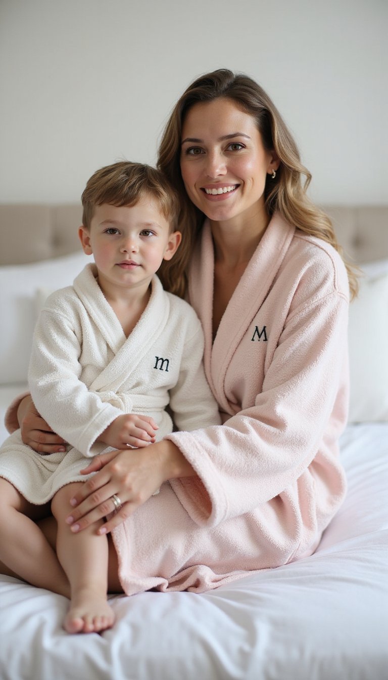 Cozy Matching Pajama Robe Set