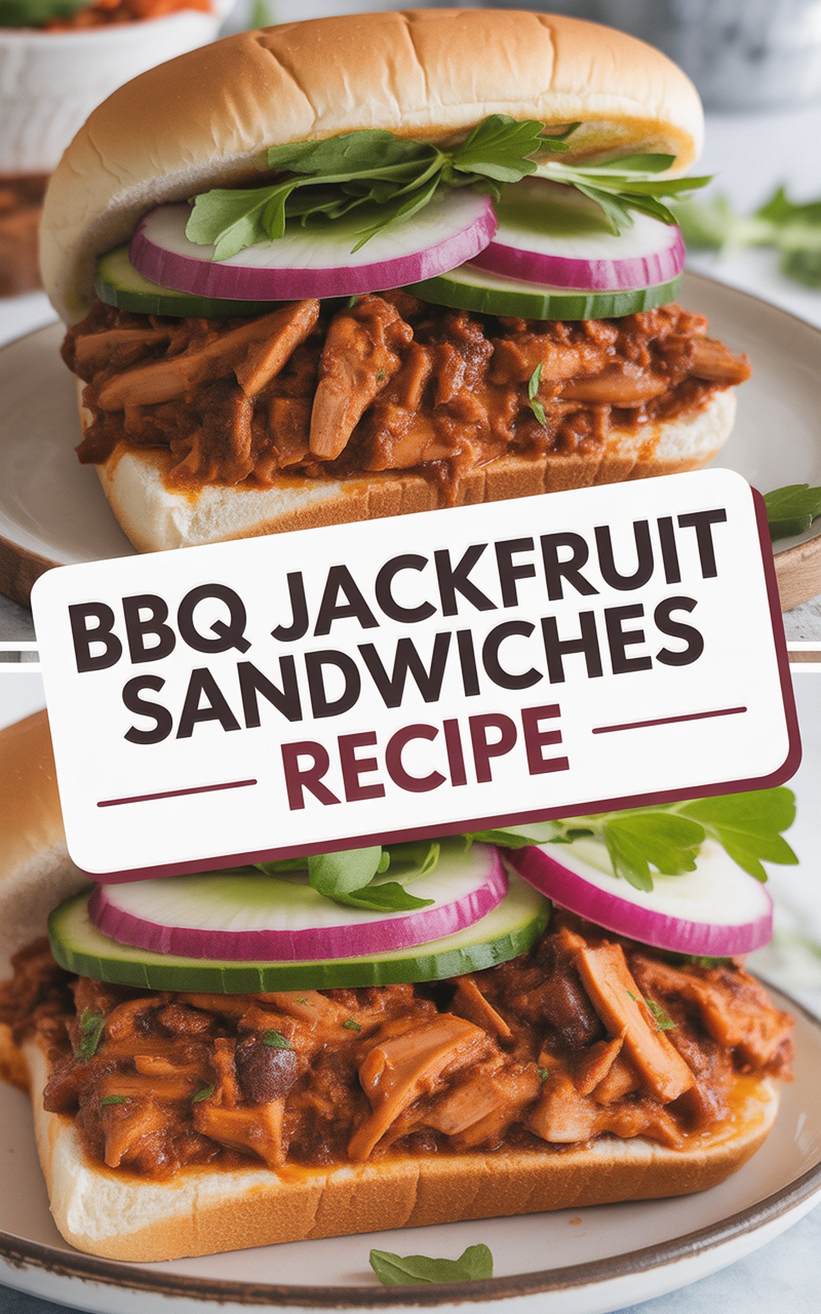 BBQ Jackfruit Sandwiches Recipe recipe idea in stylish layout