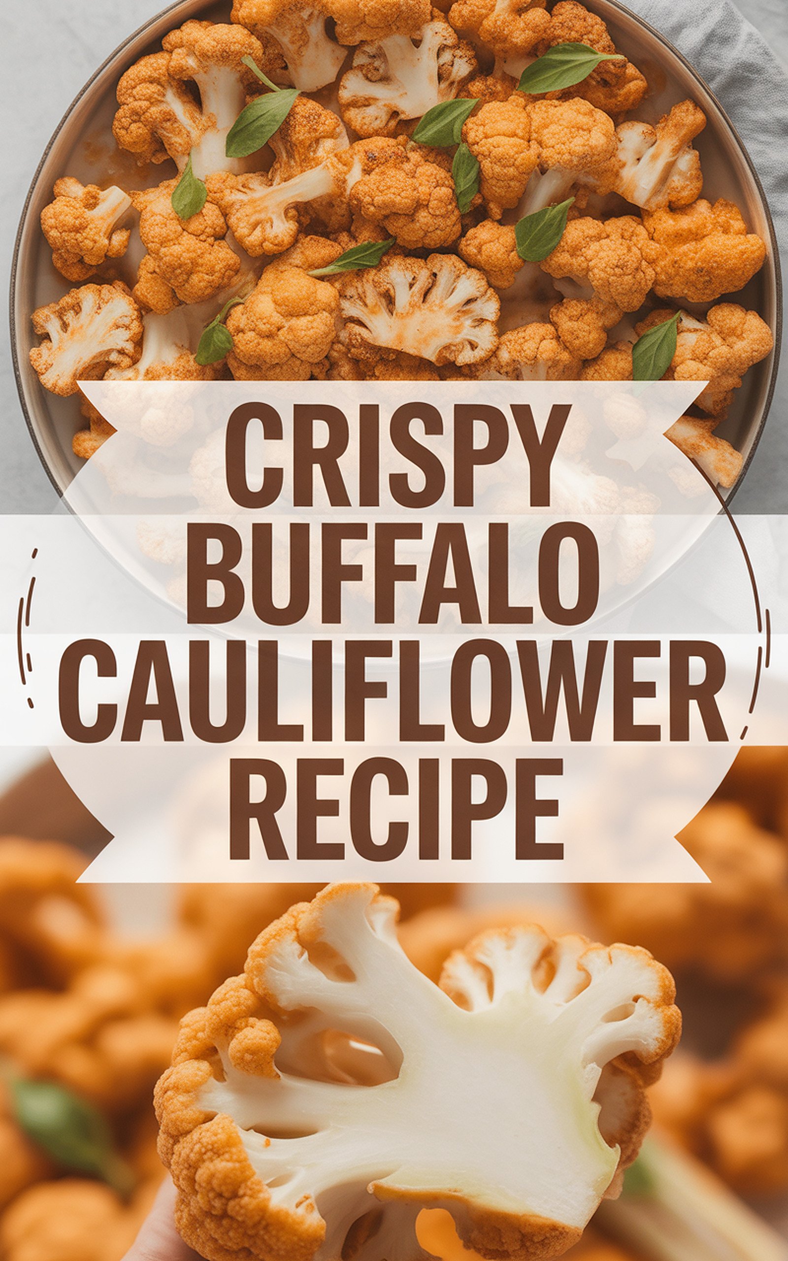 Crispy Buffalo Cauliflower Recipe recipe idea in stylish layout