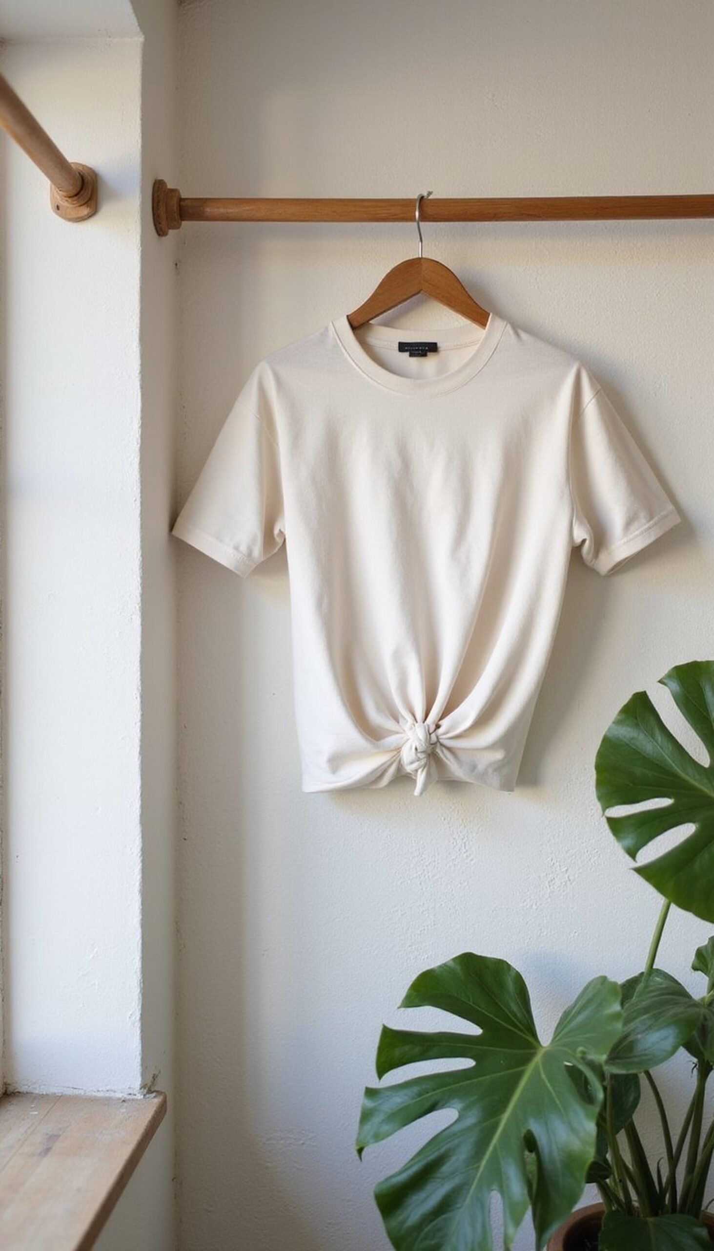 From Old Tee to Breezy Knot-Front Top