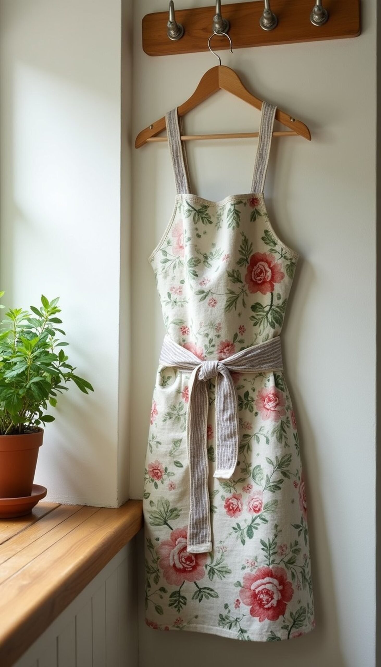 Tea Towel Apron Dress: Practical and Pretty