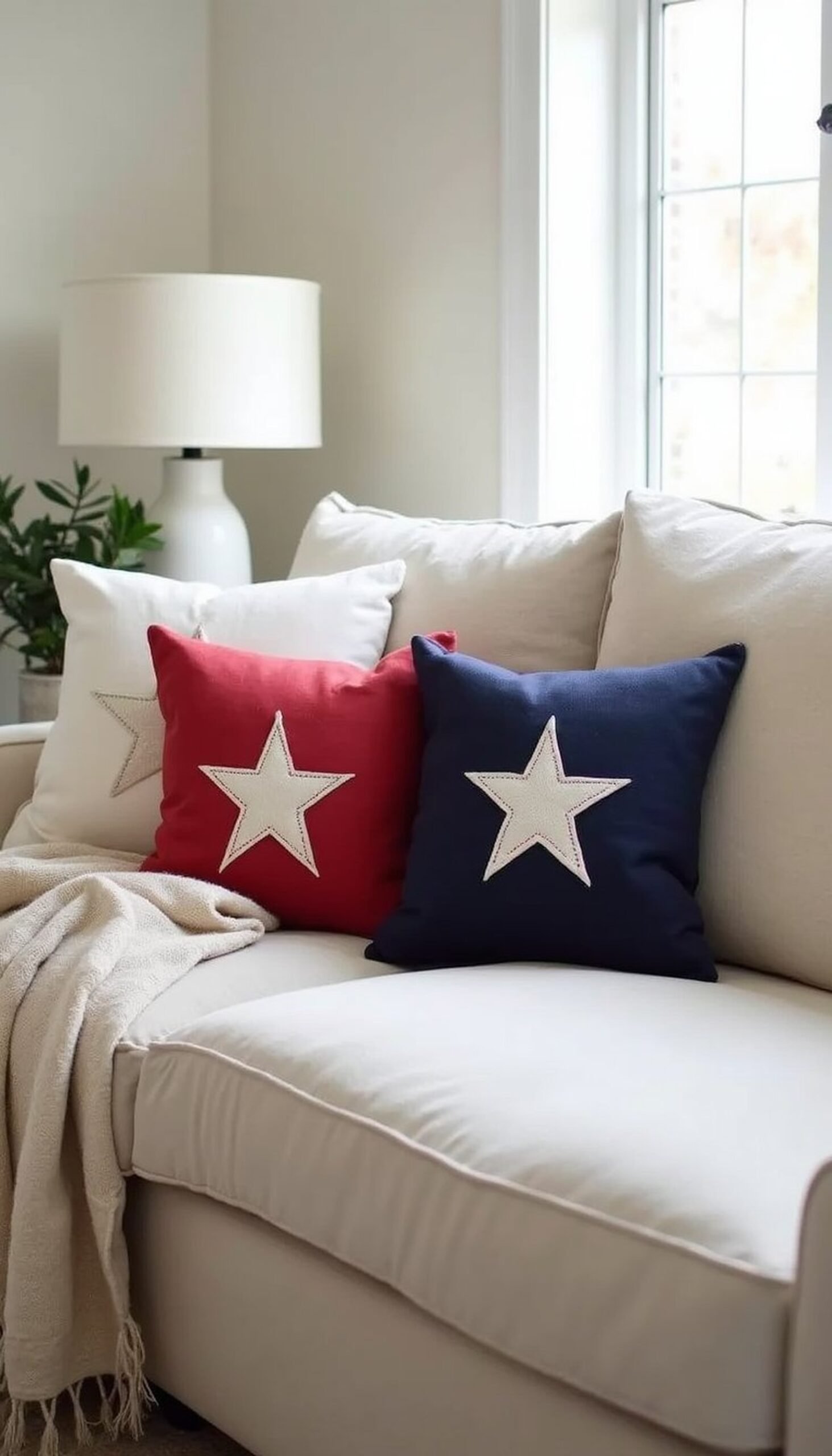 Mini Flag Pillow Covers: Swap the Season