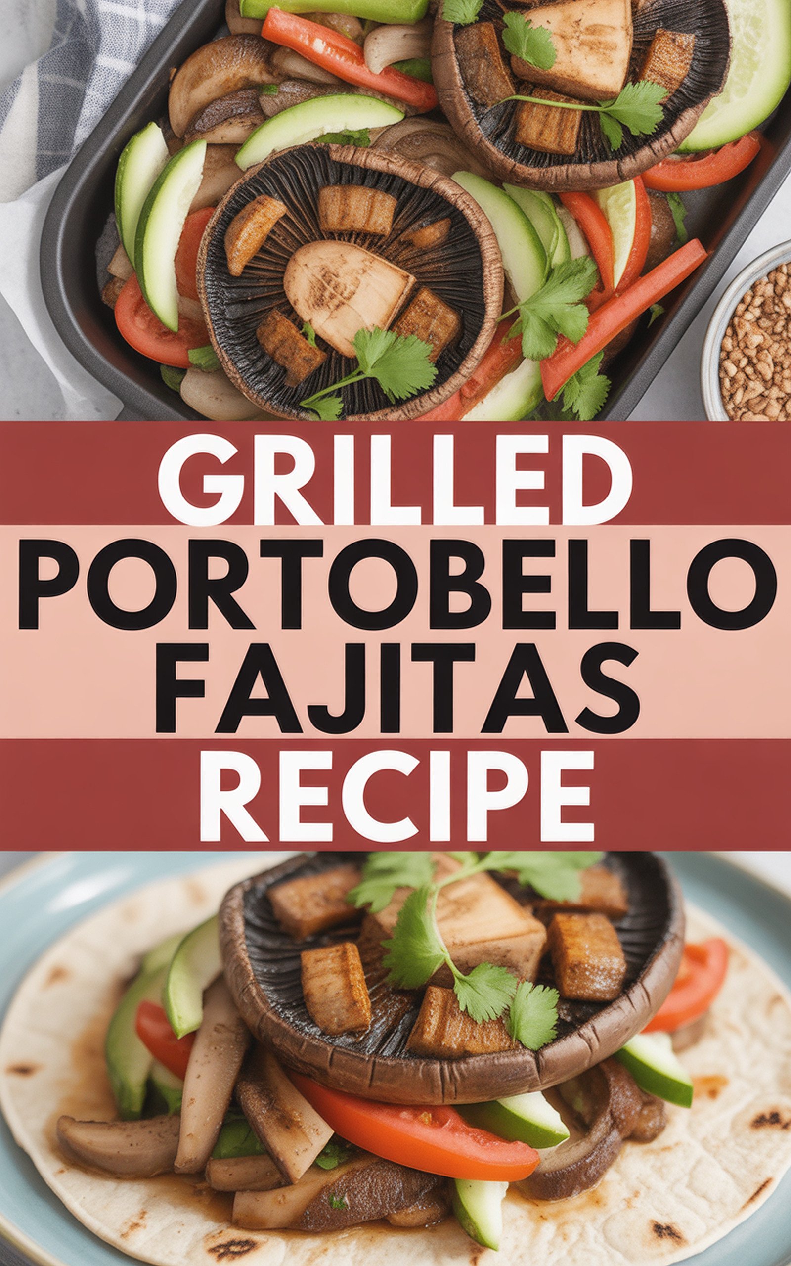 Grilled Portobello Fajitas Recipe recipe idea in stylish layout