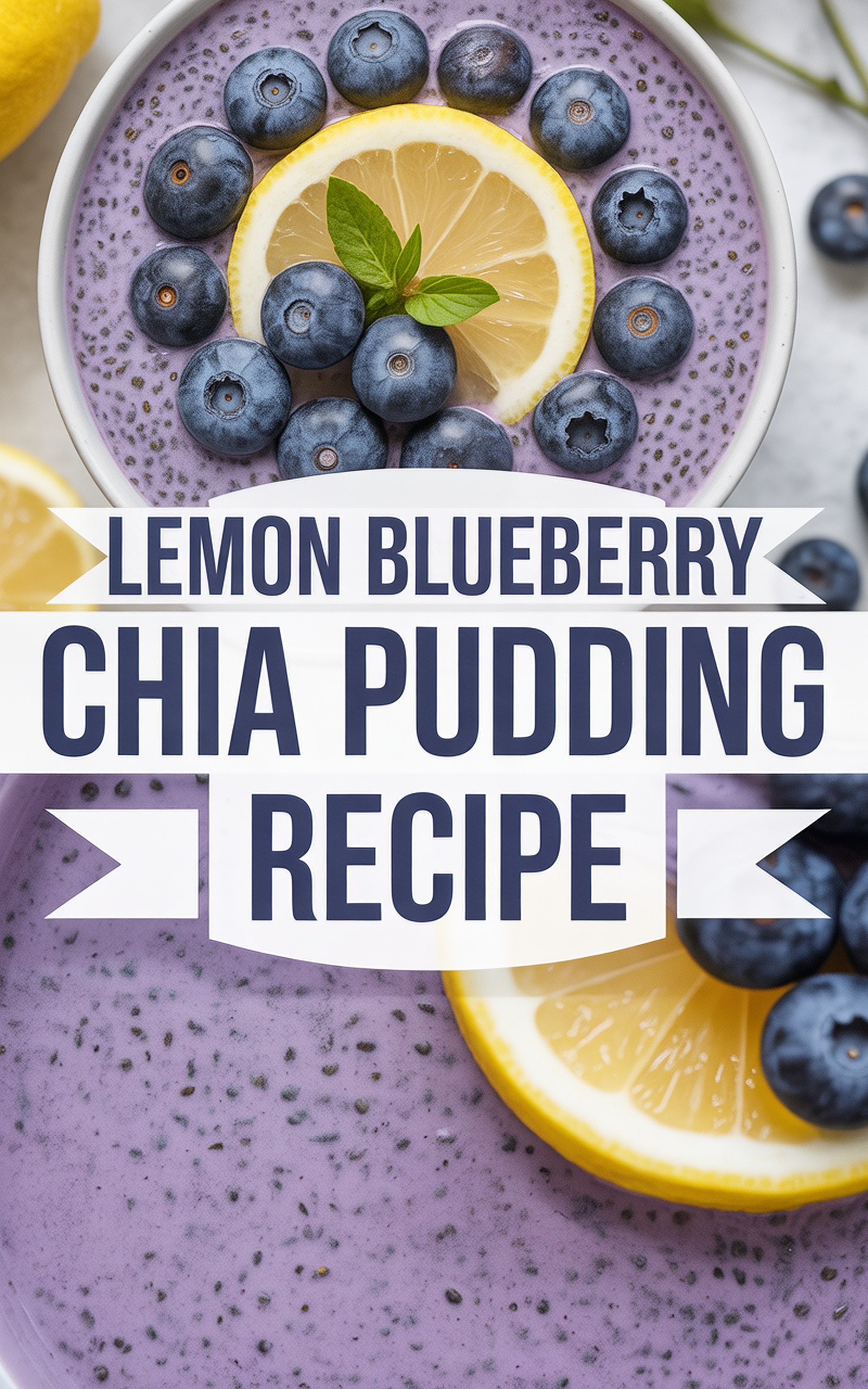 Lemon Blueberry Chia Pudding Recipe recipe idea in stylish layout