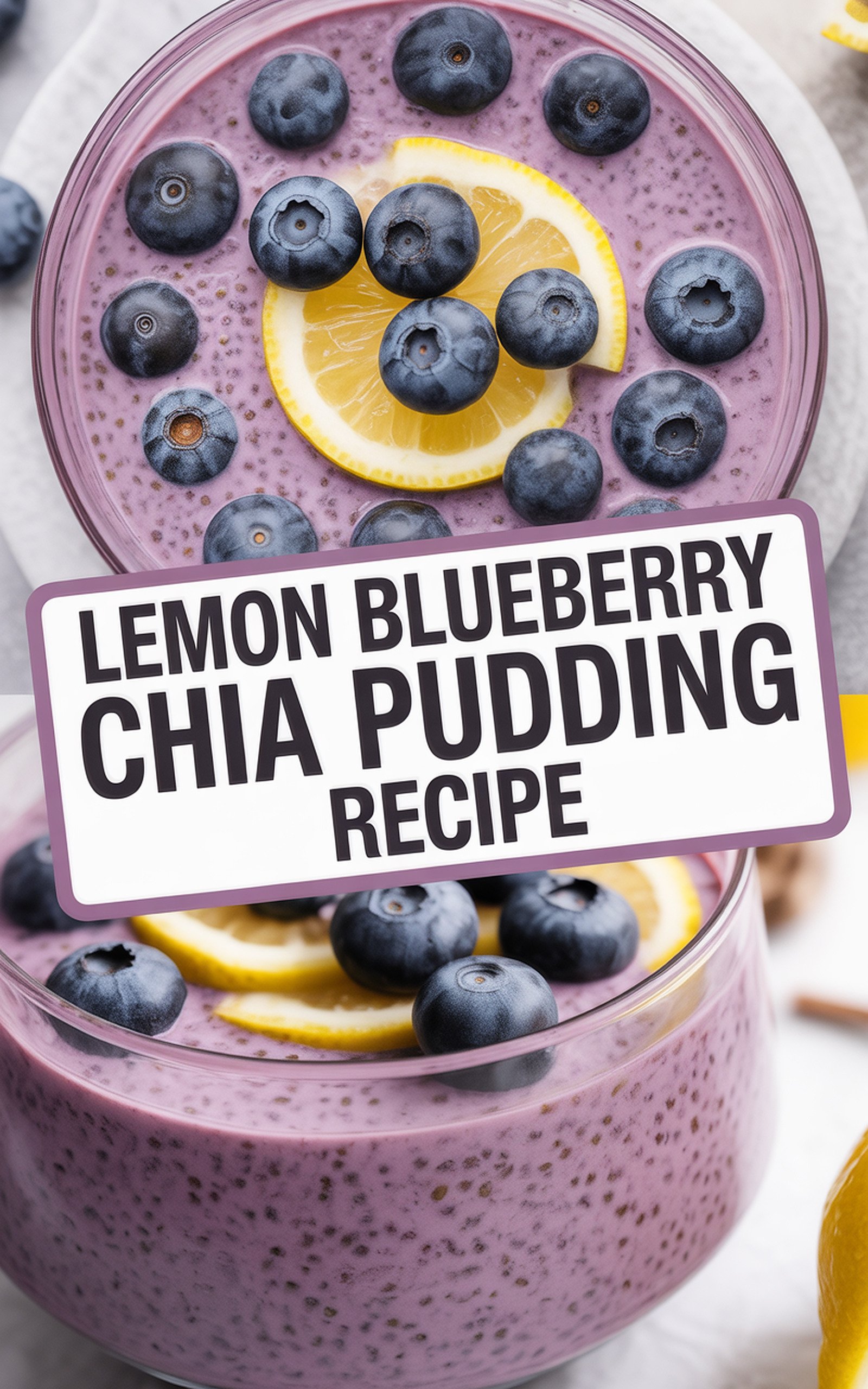 Lemon Blueberry Chia Pudding Recipe recipe idea in stylish layout