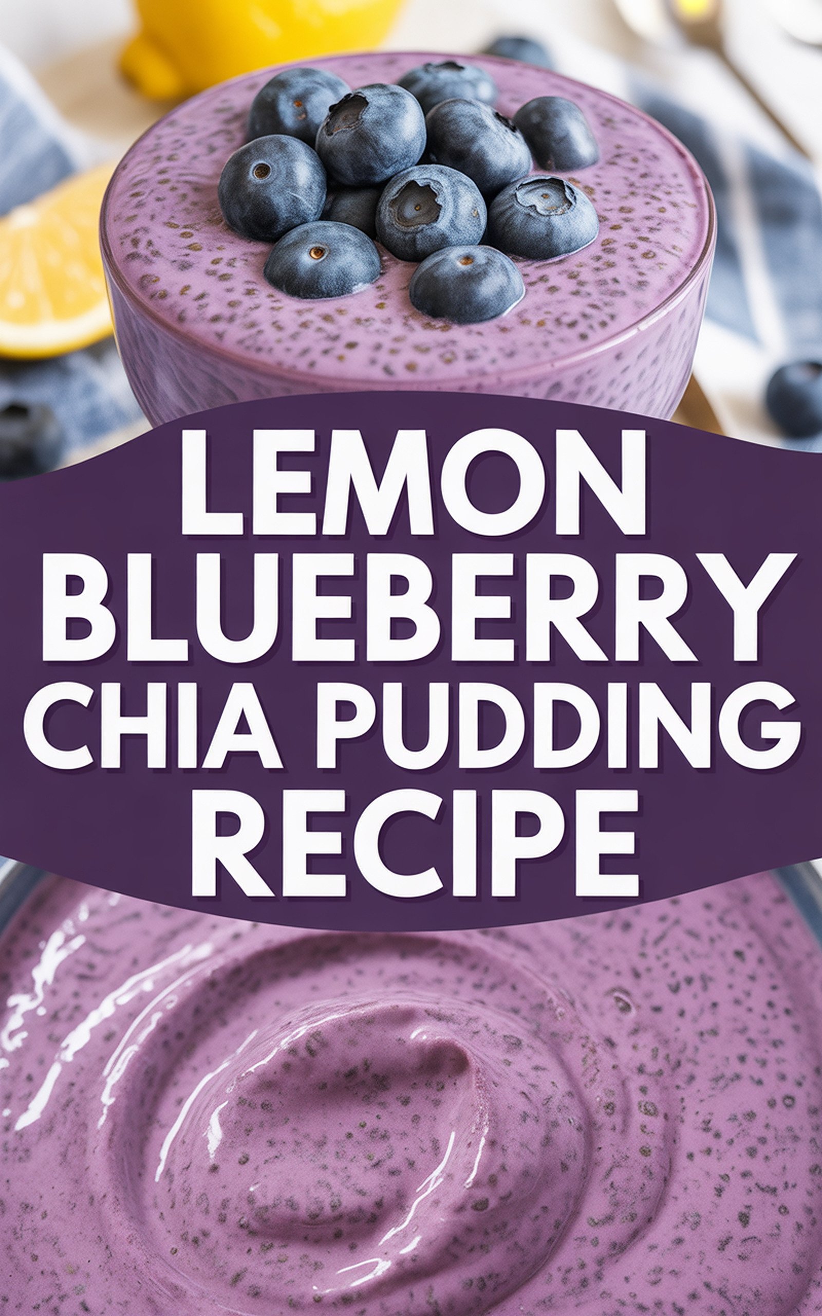 Lemon Blueberry Chia Pudding Recipe recipe idea in stylish layout