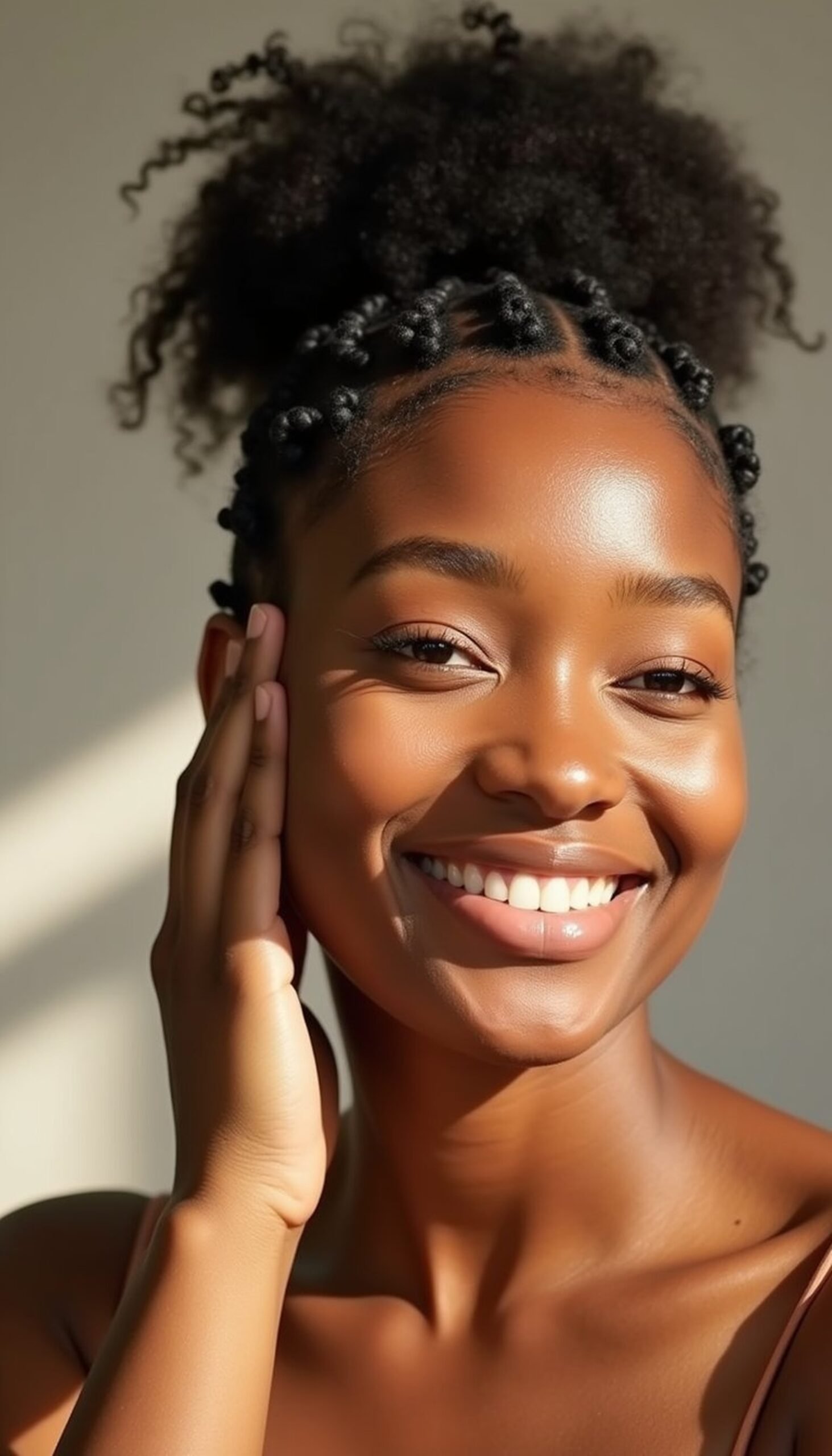 Bantu Knots For Tight Spirals And Texture