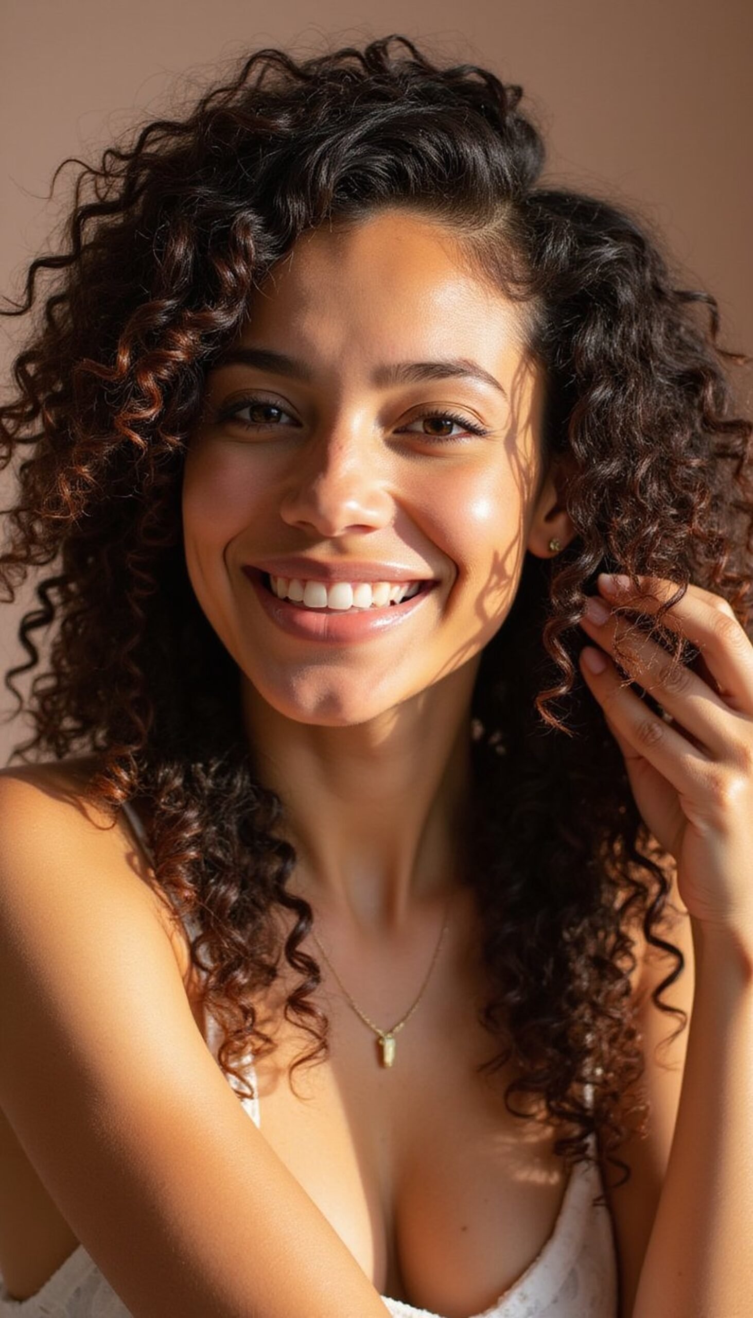 Finger Coils For Tiny Curly Definition And Shine