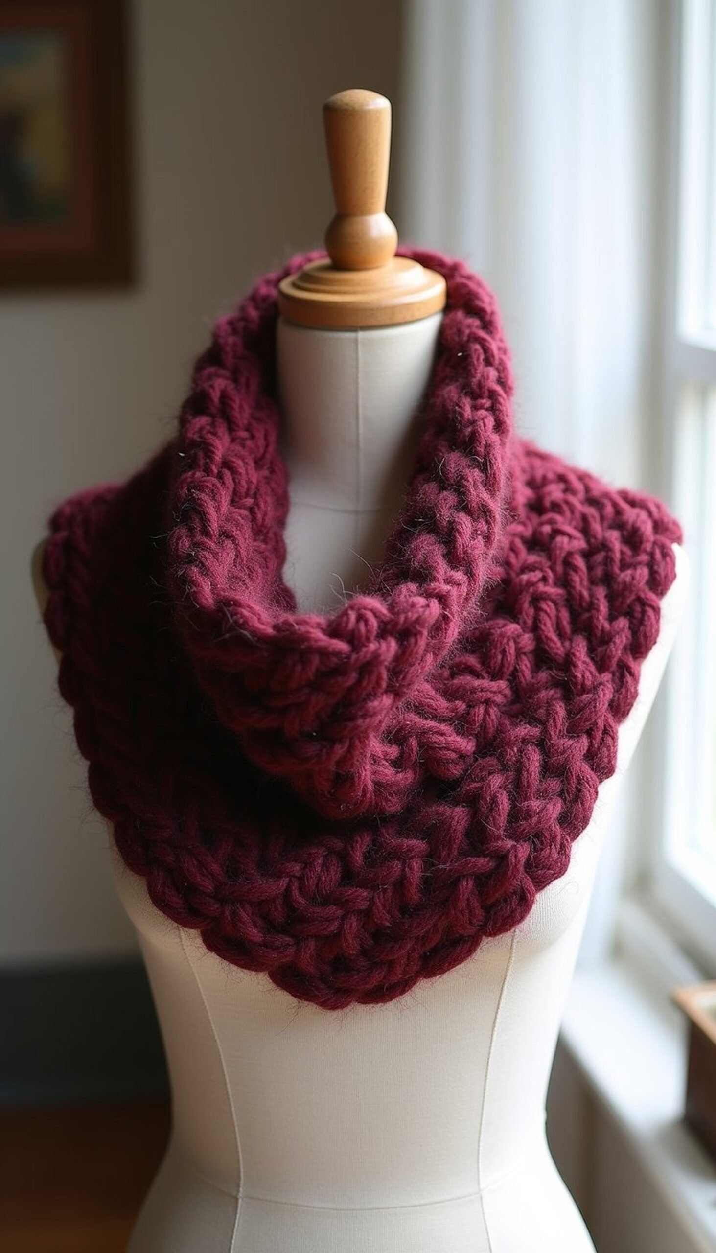 Sweater Sleeve Cowl: repurpose and stay warm
