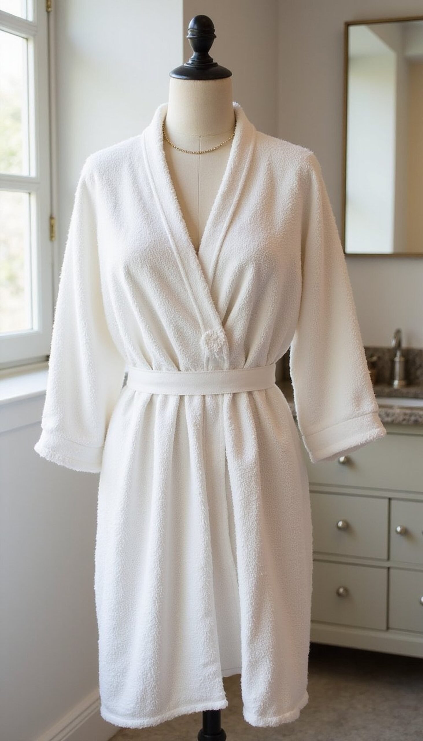Towel Wrap Bath-to-Loungewear: fluffy and relaxed