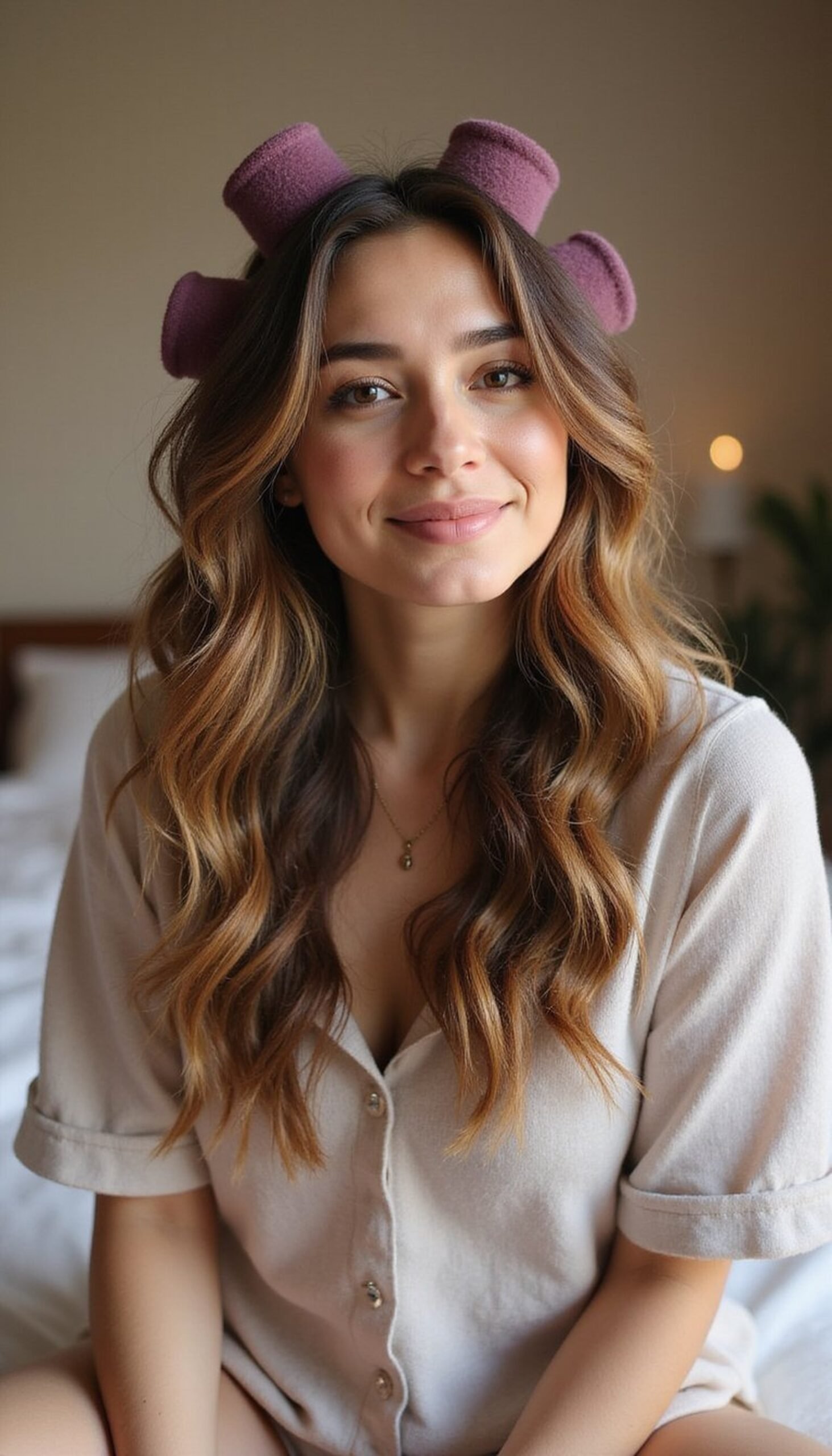 Quick Roller Set Curls Without Heat Overnight