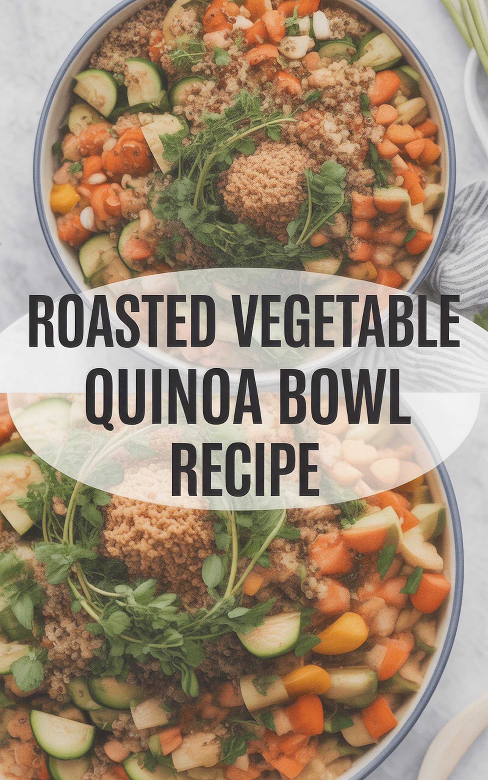 Roasted Vegetable Quinoa Bowl Recipe recipe idea in stylish layout