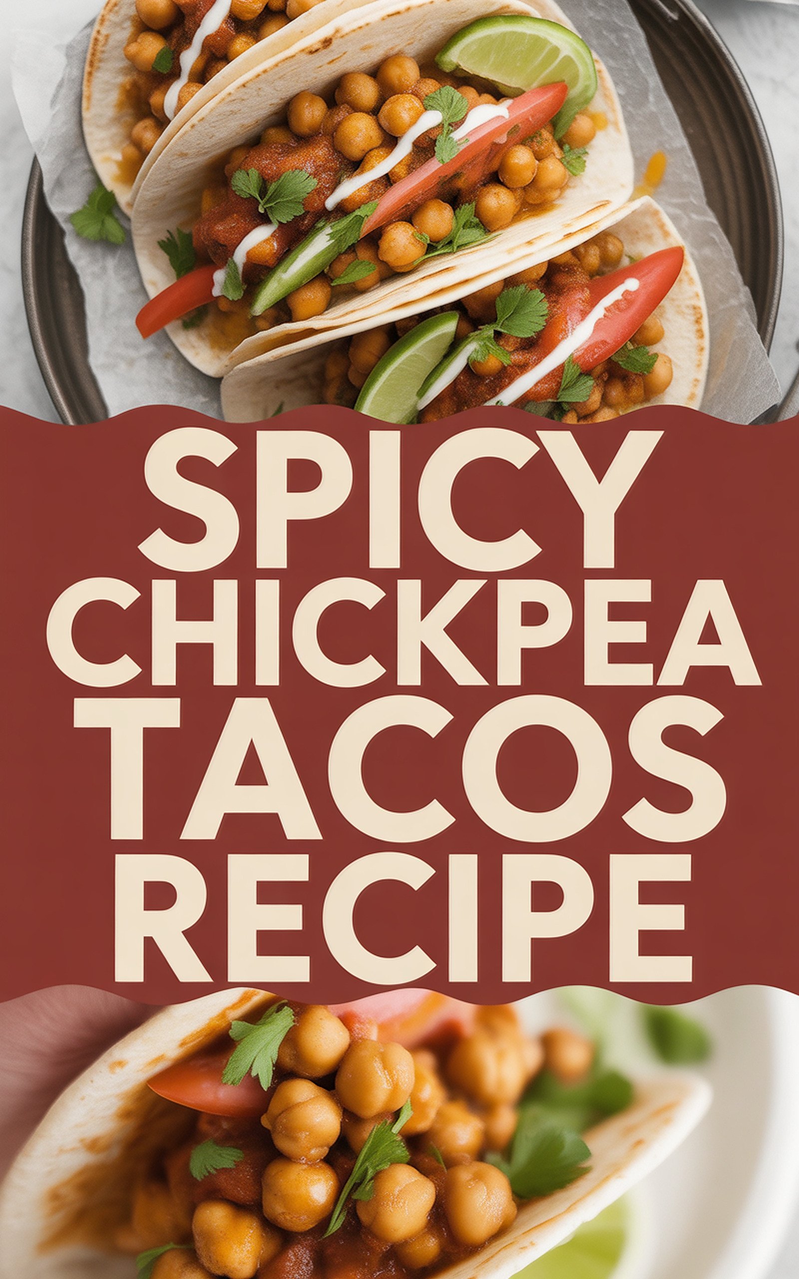 Spicy Chickpea Tacos Recipe recipe idea in stylish layout