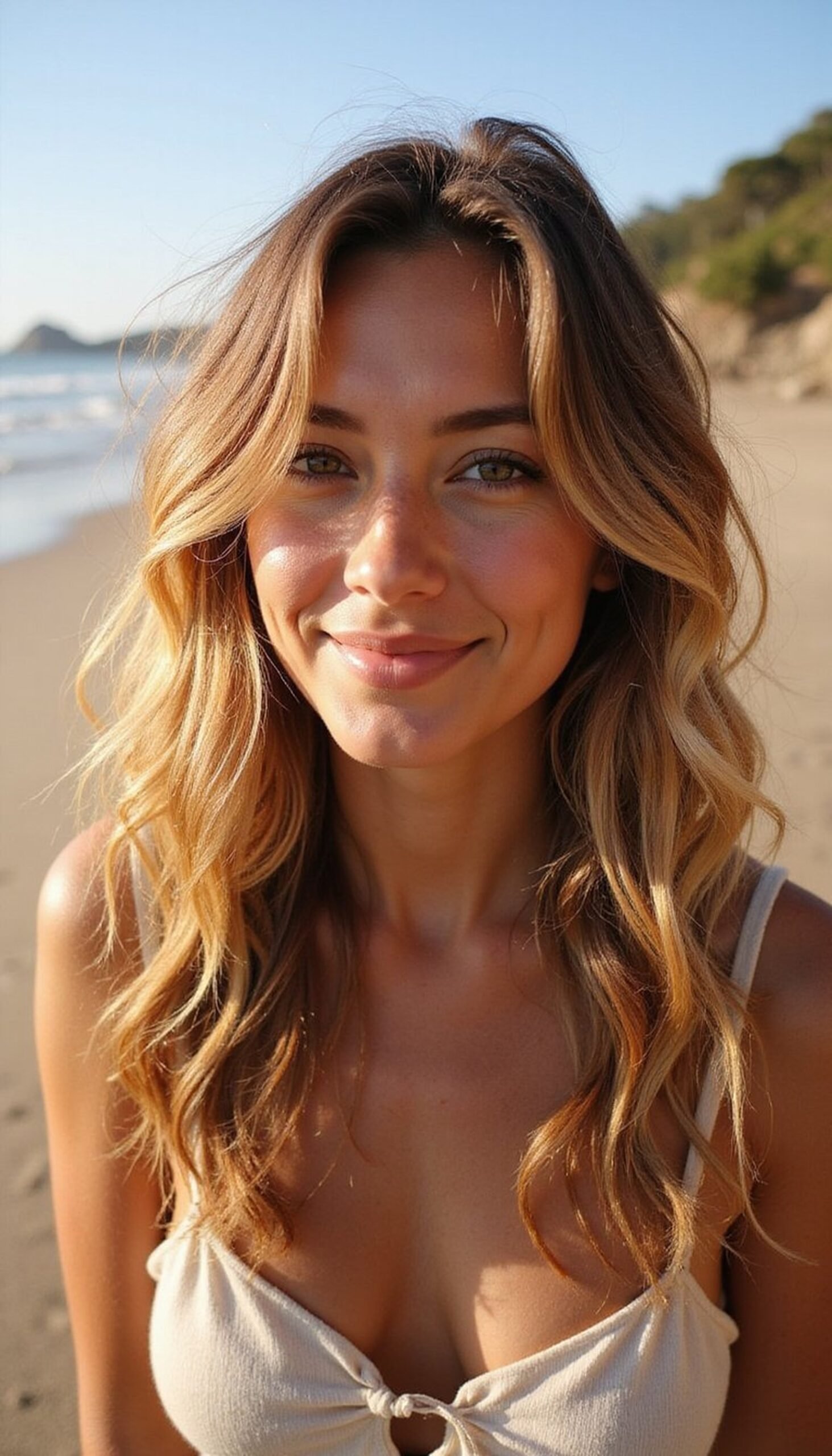 Five-Minute Beachy Waves With Salt Spray
