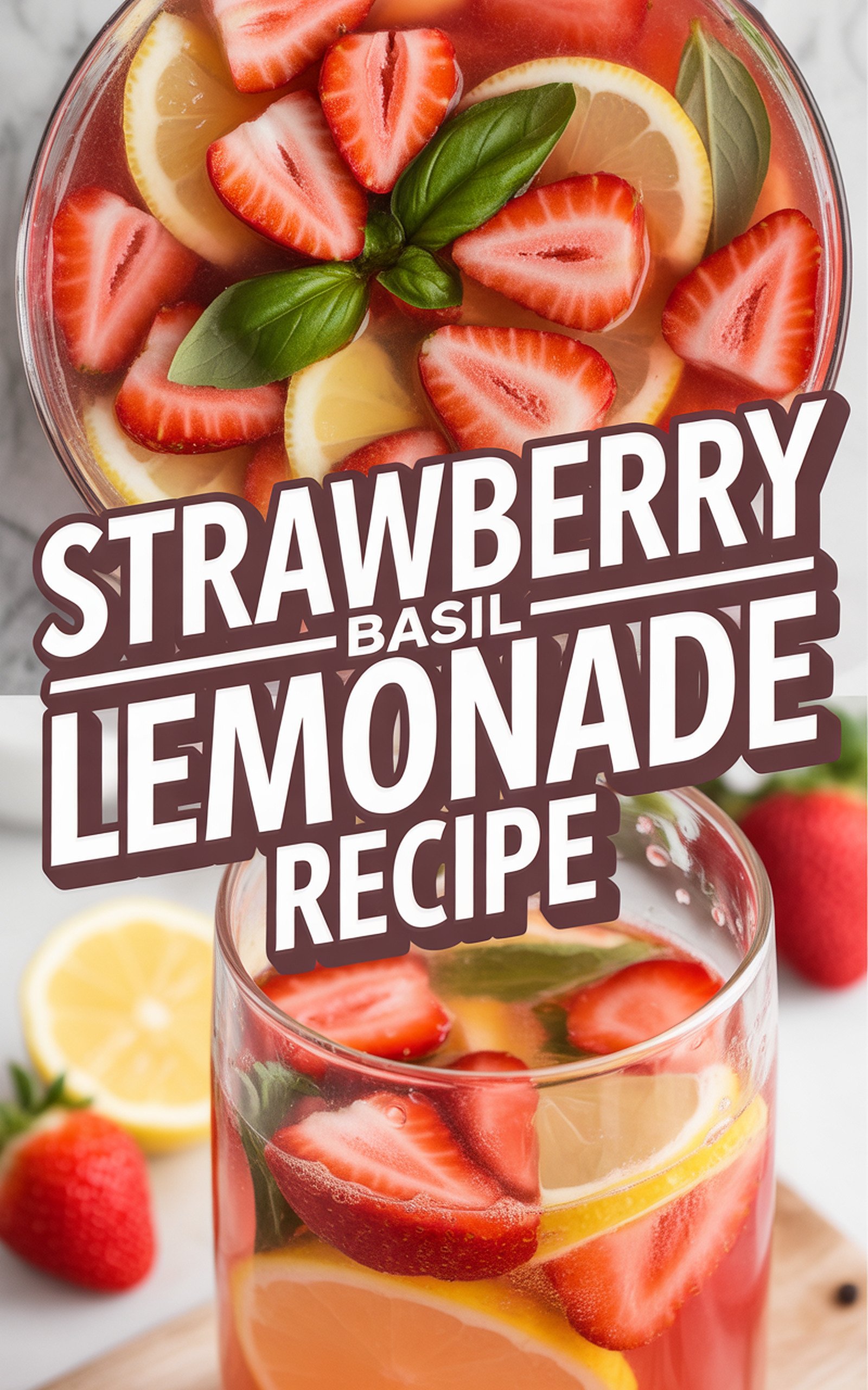 Strawberry Basil Lemonade Recipe recipe idea in stylish layout