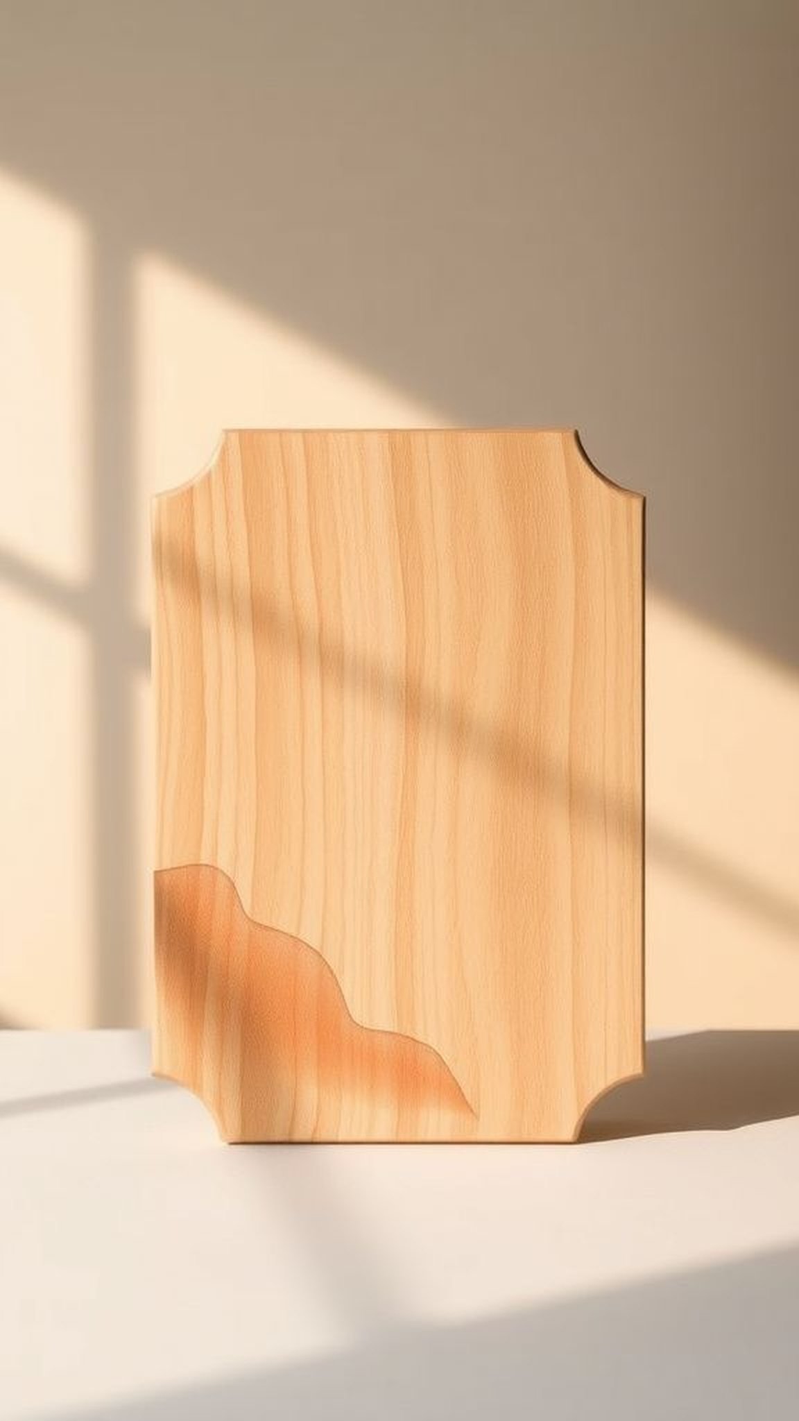 Hand-lettered quote plaque with soft watercolor wash