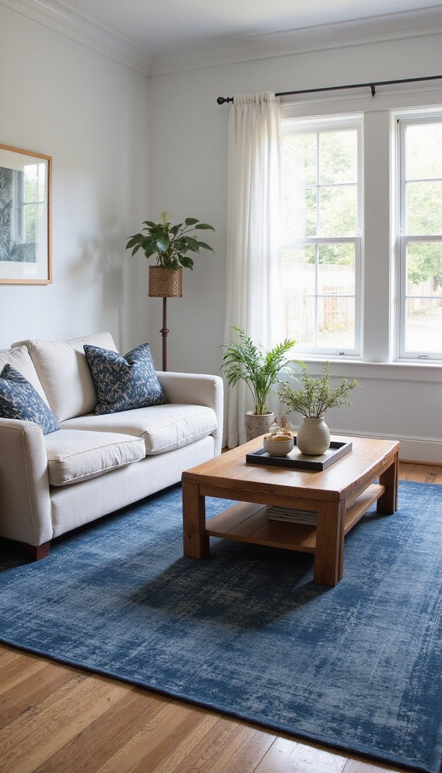 Overdye a thrifted rug for instant color